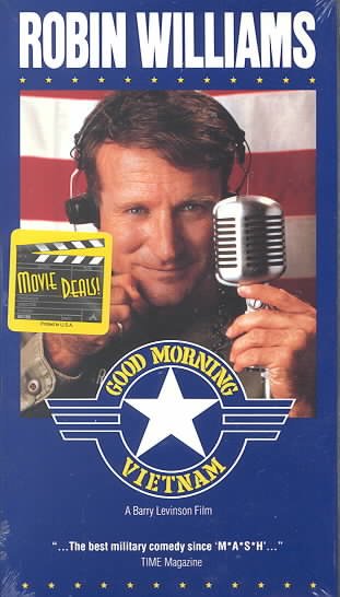 Good morning, Vietnam [videorecording] / Touchstone Pictures in association with Silver Screen Partners III ; A Rollins, Morra, and Brezner Production ; produced by Mark Johnson & Larry Brezner ; directed by Barry Levinson.