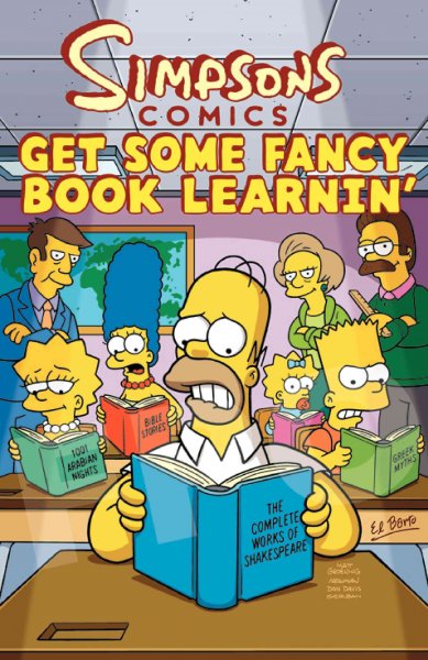 Simpsons comics get some fancy book learnin' / [Matt Groening].