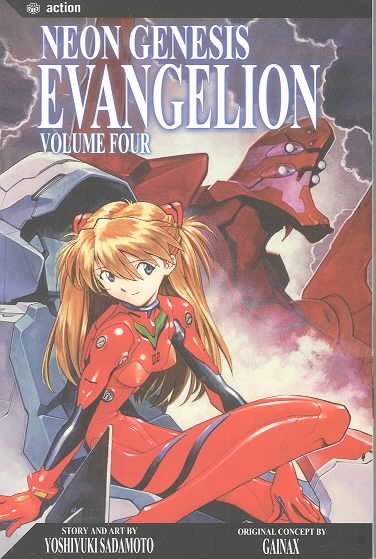Neon genesis, Evangelion. Volume 4 / story and art by Yoshiyuki Sadamoto ; original concept by Gainax ; English adaptation, Fred Burke and Carl Gustav Horn ; translation, Lillian Olsen.