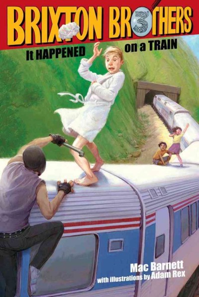 It happened on a train / Mac Barnett ; illustrations by Adam Rex.