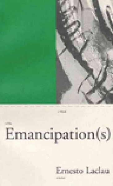 Emancipation(s) / Ernesto Laclau.
