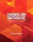 Hands-on database : an introduction to database design and development / Steve Conger.