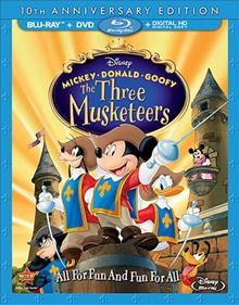 Mickey, Donald, Goofy [videorecording] : the three musketeers / Walt Disney Pictures ; DisneyToon Studios ; directed by Donovan Cook ; produced by Margot Pipkin ; written by David M. Evans and Evan Spiliotopoulos.
