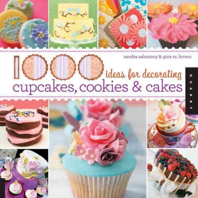 1,000 ideas for decorating cupcakes, cookies, and cakes  A sugar-coated feast for the eyes and the imagination. This exciting collection presents glorious full-color photographs of beautiful, outrageous, and deliciously decorated desserts of all kinds. You'll also find basic recipes for frosting, ganache, royal icing, fondant, gumpaste, and marzipan.