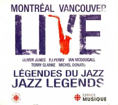 Live [sound recording] : Jazz legends = Legends du jazz