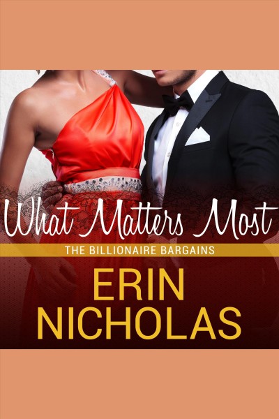 What matters most [electronic resource] / Erin Nicholas.