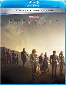 Eternals [Blu-ray videorecording] / directed by Chloé Zhao ; screenplay by Chloé Zhao & Patrick Burleigh and Ryan Firpo & Kaz Firpo ; produced by Kevin Feige, Nate Moore ; screen story by Ryan Firpo & Kaz Firpo ; Marvel Studios presents.