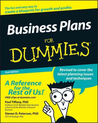 Business plans for dummies / by Paul Tiffany and Steven D. Peterson.