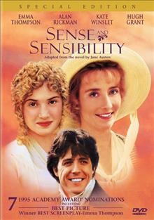 Sense and sensibility [videorecording] / Columbia Pictures presents a Mirage production ; screenplay by Emma Thompson ; produced by Lindsay Doran ; directed by Ang Lee.