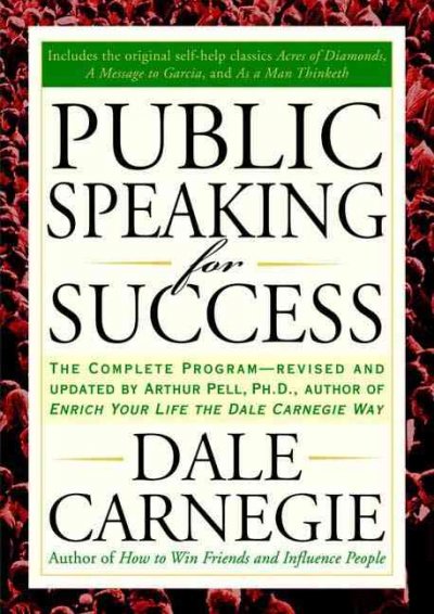 Public speaking for success / Dale Carnegie.