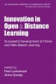 Innovation in open & distance learning : successful development of online and web-based learning  Cover Image