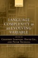 Language complexity as an evolving variable Cover Image