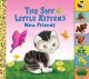 The shy little kitten's new friends  Cover Image